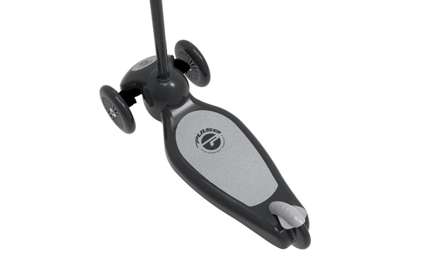 PPP 3 Wheel Leaning Scooter Black/Grey