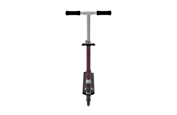 PPP 2 Wheel Folding Scooter- Red/Black